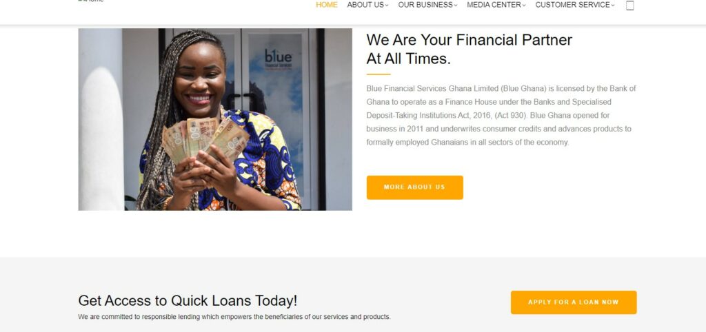 Blue Financial Service Ghana Limited